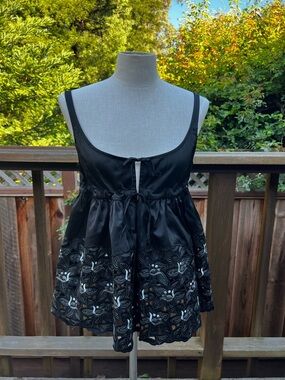 Black Top with Pink Emaral Logo